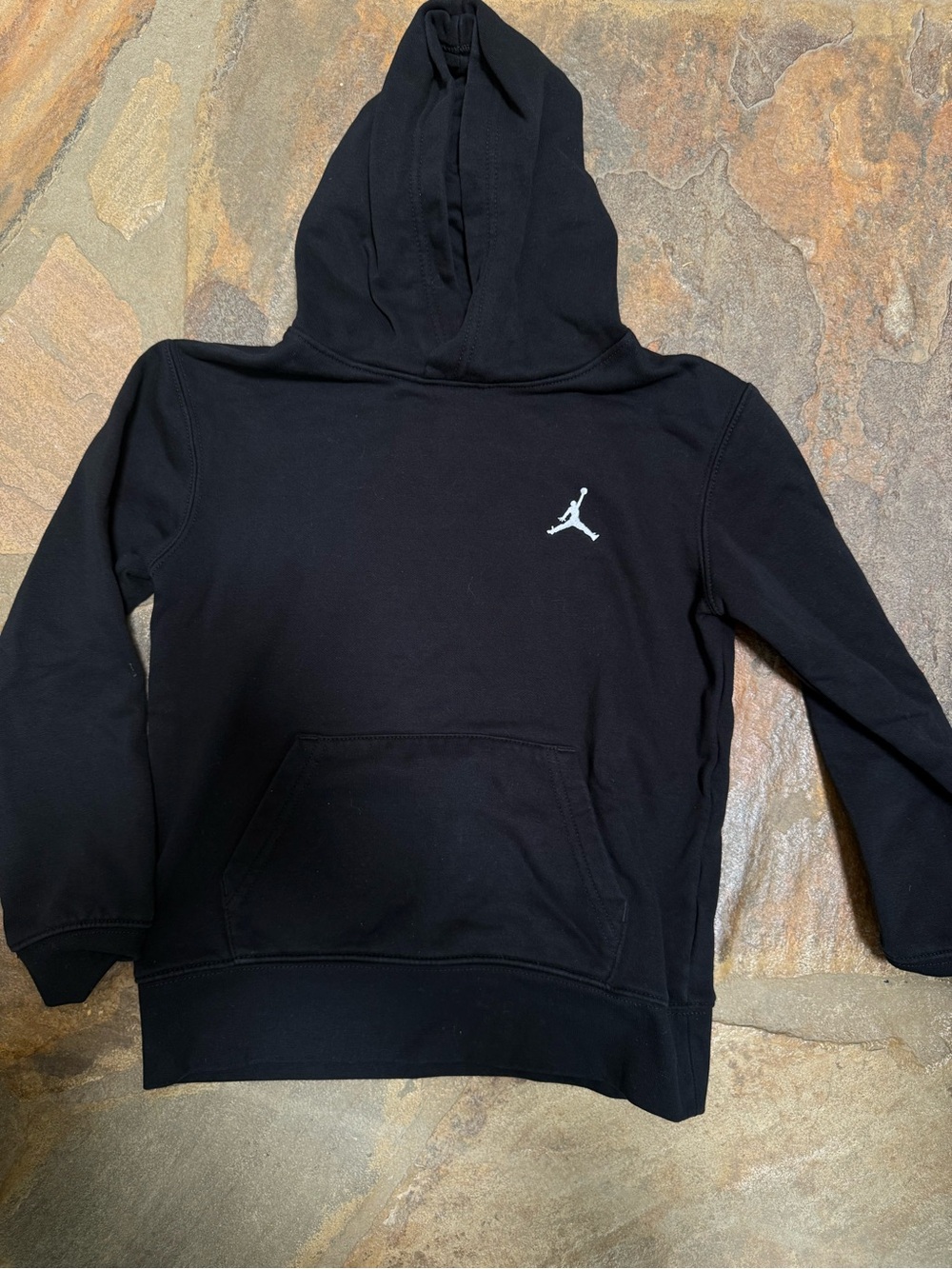 Jordan Black Pullover Hoodie Youth Size S 8-10